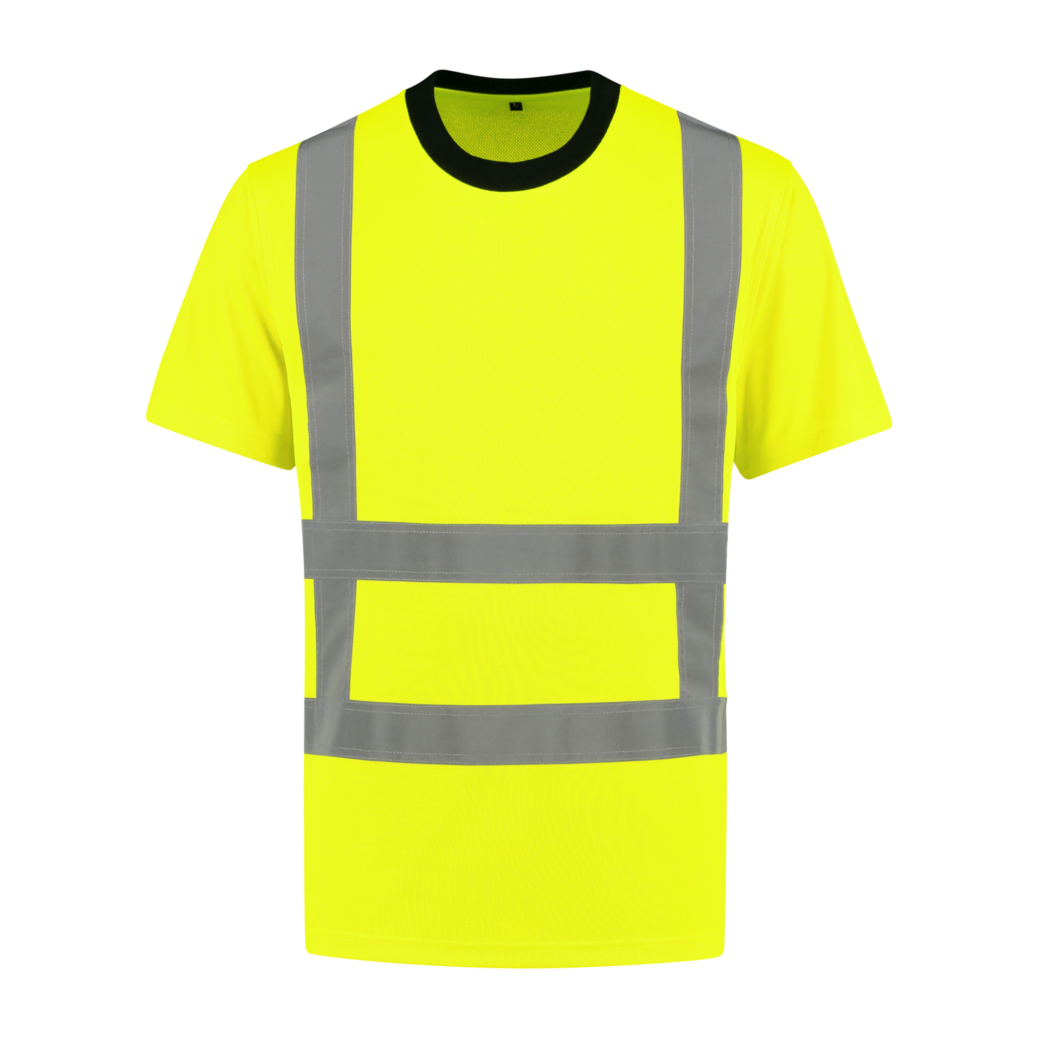 Bestex T-shirt fluogeel