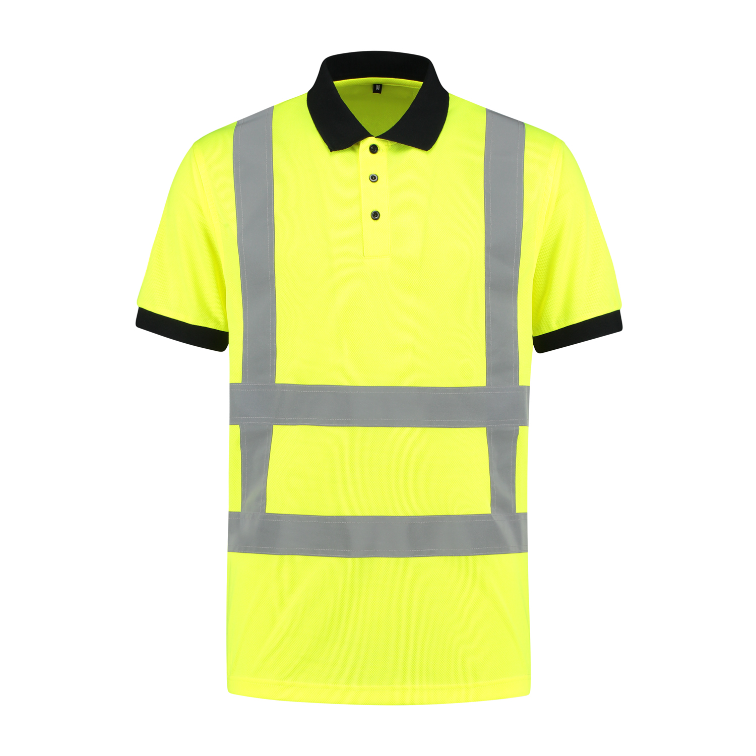 Bestex Poloshirt fluogeel