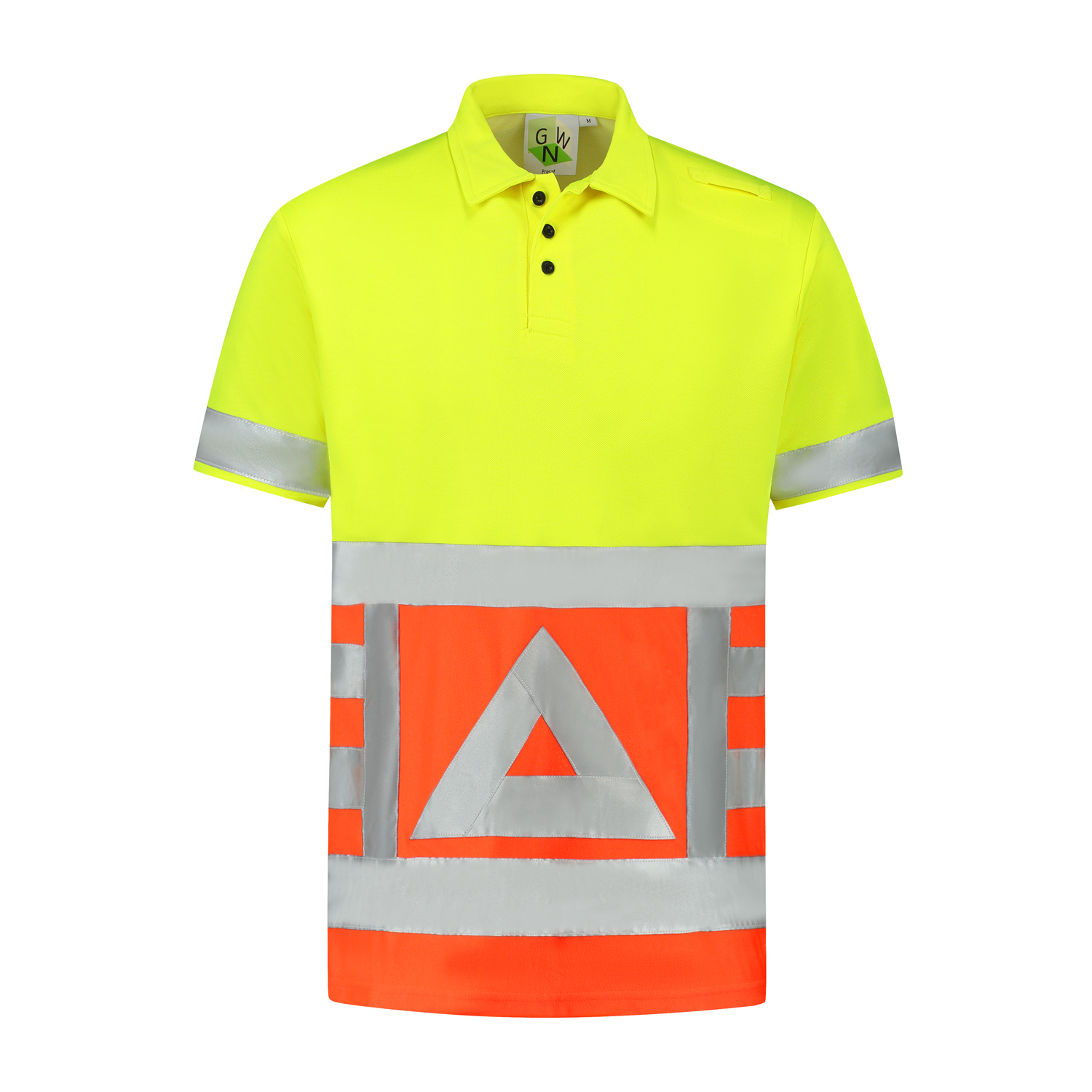 Bestex Poloshirt geel/oranje