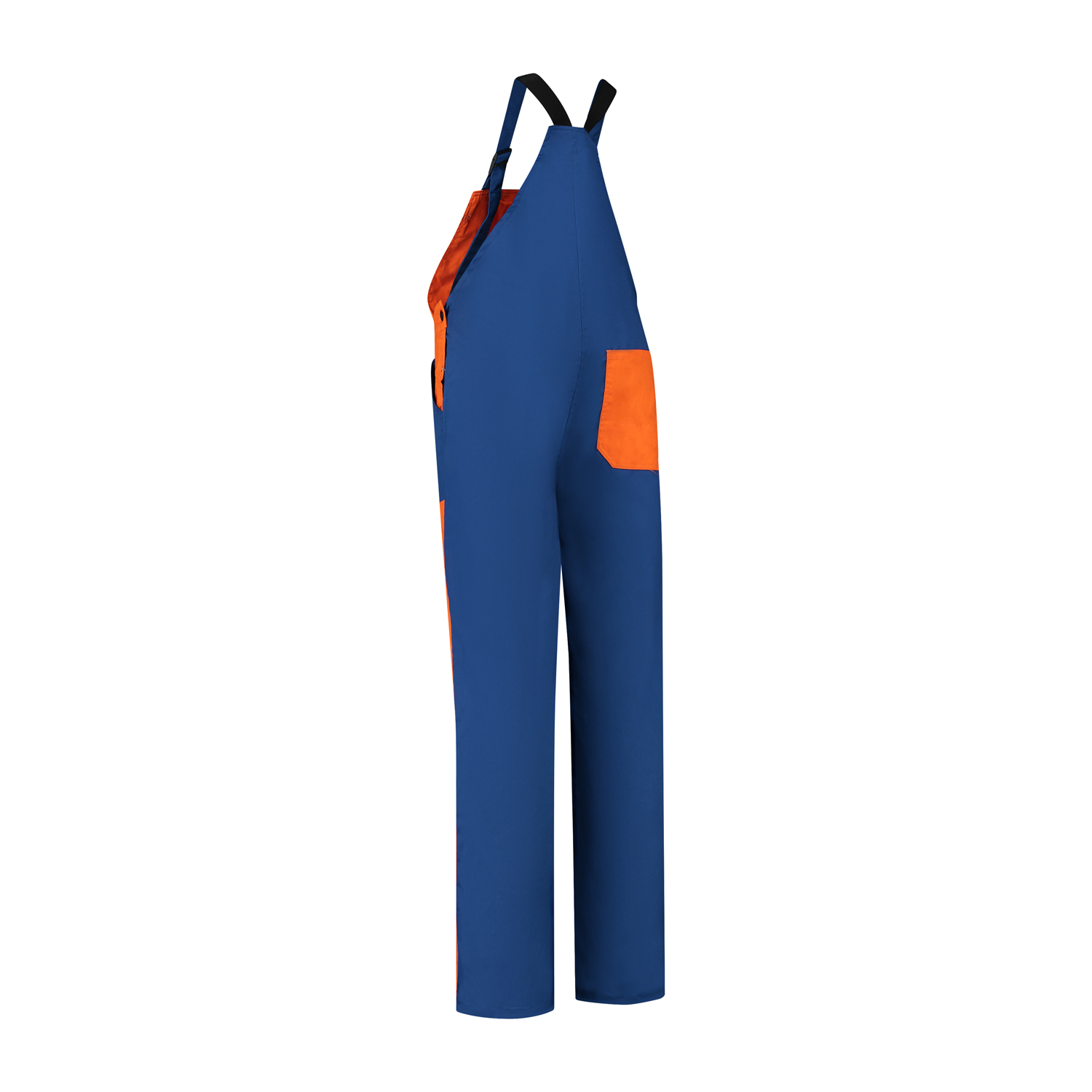 Bestex Tuinbroek oranje/korenblauw